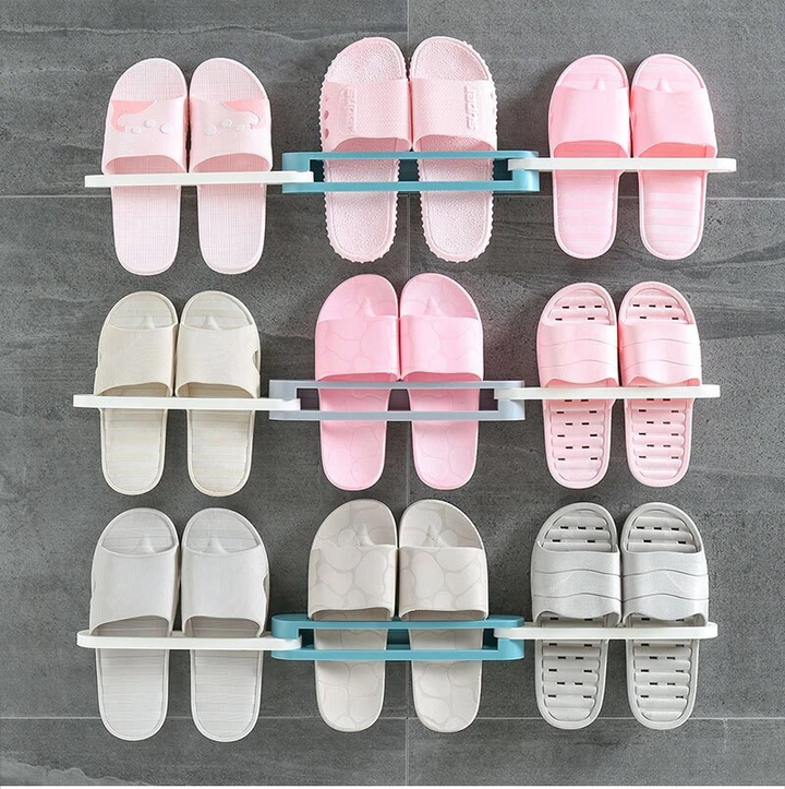 Skanto | 3in1 Space Saver Vegghengt Slipper Henger