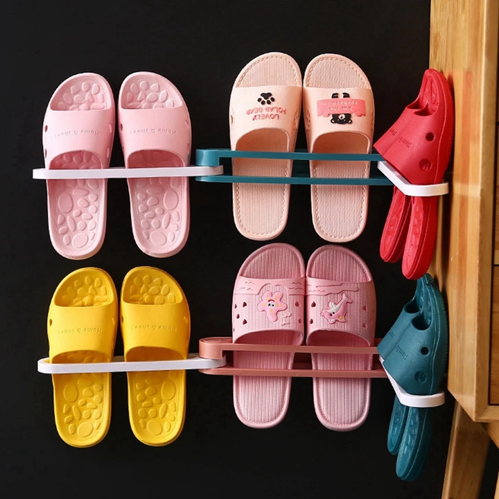 Skanto | 3in1 Space Saver Vegghengt Slipper Henger