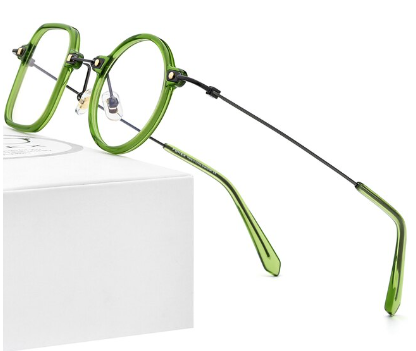 Norvo | Uregelmessig Form Geekete Titan Briller