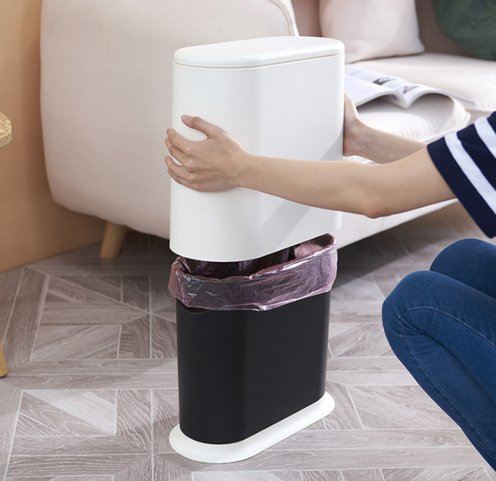Skanto | Waste Wise Dobbelt Kompartments Søppelkasse