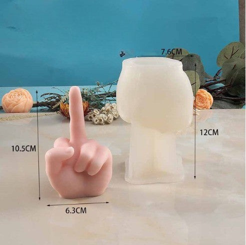 Skanto | Midtfinger Hånd Gester Kunstnerisk Lys DIY Former
