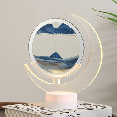 Skanto | Sand Serenity Måneformet Nattlys