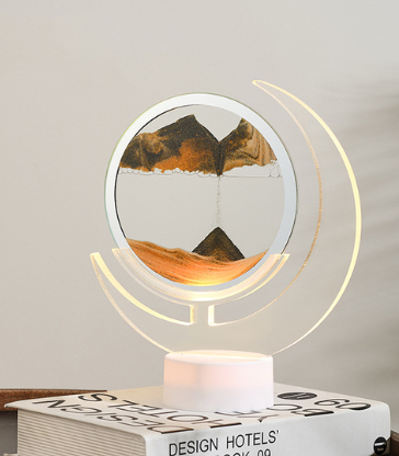 Skanto | Sand Serenity Måneformet Nattlys