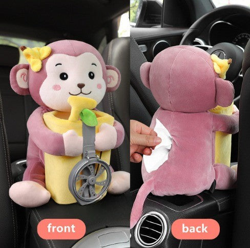 Skanto | Søte Plush Dyr Armlene Serviettboks