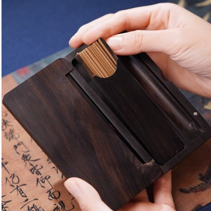 Mystic PortaSkantoe Wood Incense Box | Skanto