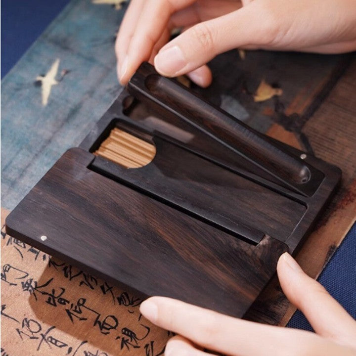 Mystic PortaSkantoe Wood Incense Box | Skanto