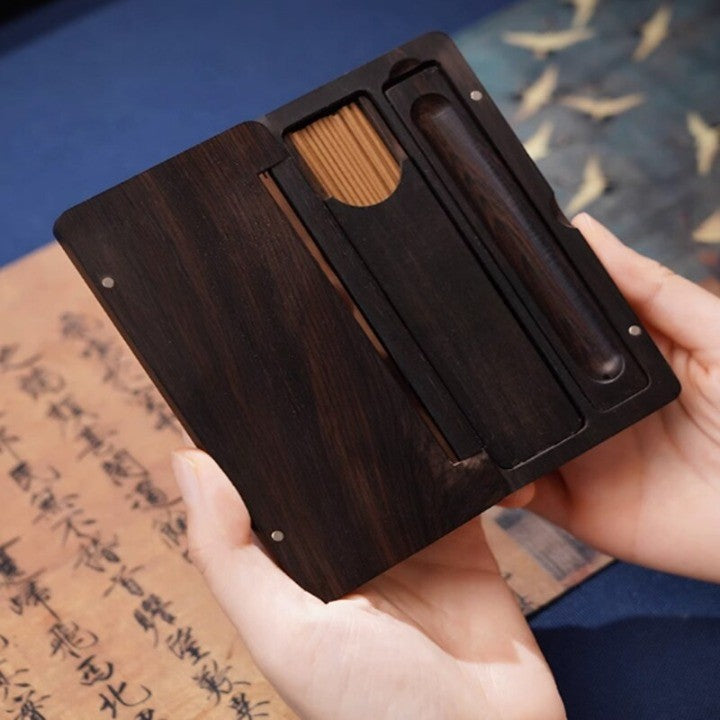Mystic PortaSkantoe Wood Incense Box | Skanto
