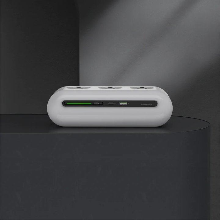 Skanto | PowerCloud USB Skrivebords Laderemne Strømskinne