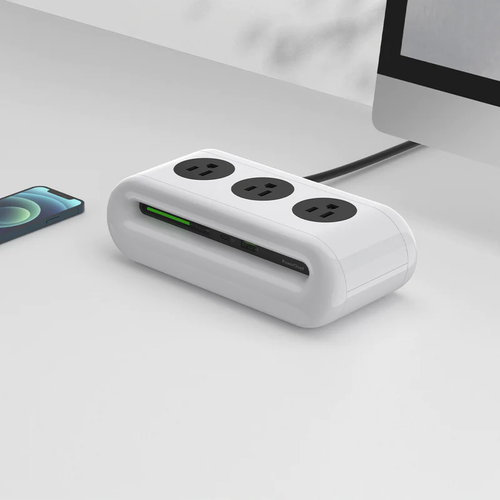 Skanto | PowerCloud USB Skrivebords Laderemne Strømskinne