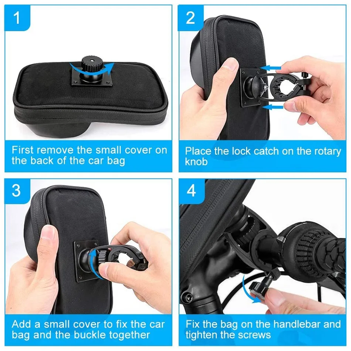 Motorsykkel Styre Vanntett Universell Telefonholder | Skanto