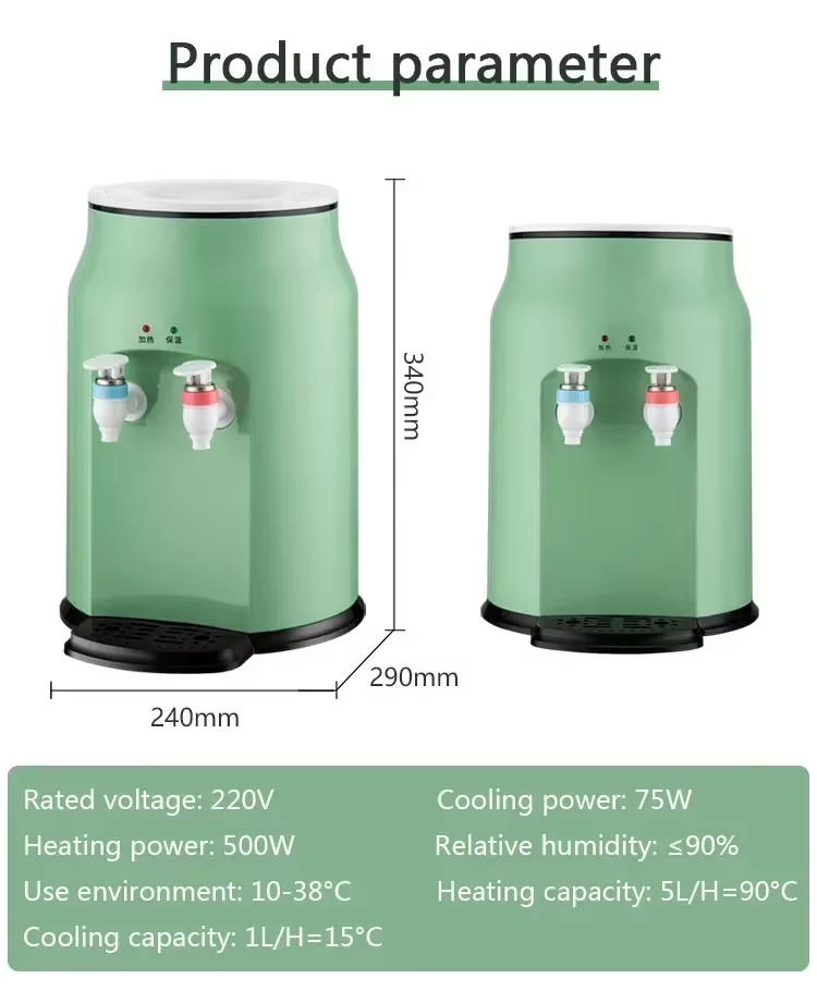 Skanto | Mini Husholdnings Skrivebord Varme Kalde Drikke Dispenser