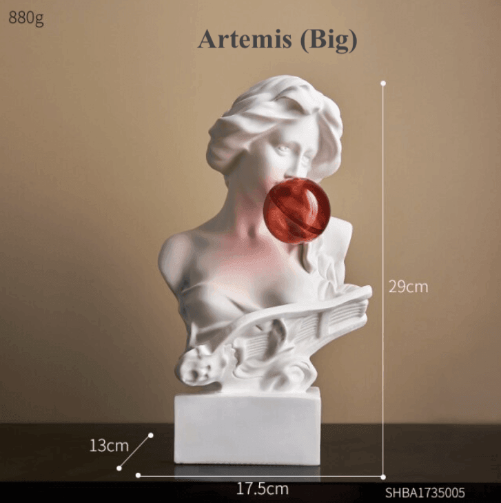 Skanto | Harpiks gresk abstrakt skulptur