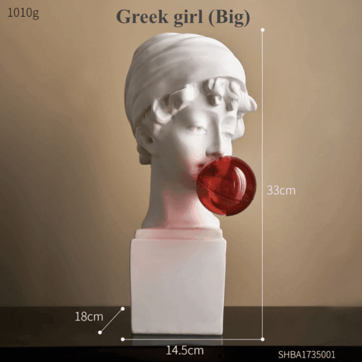 Skanto | Harpiks gresk abstrakt skulptur