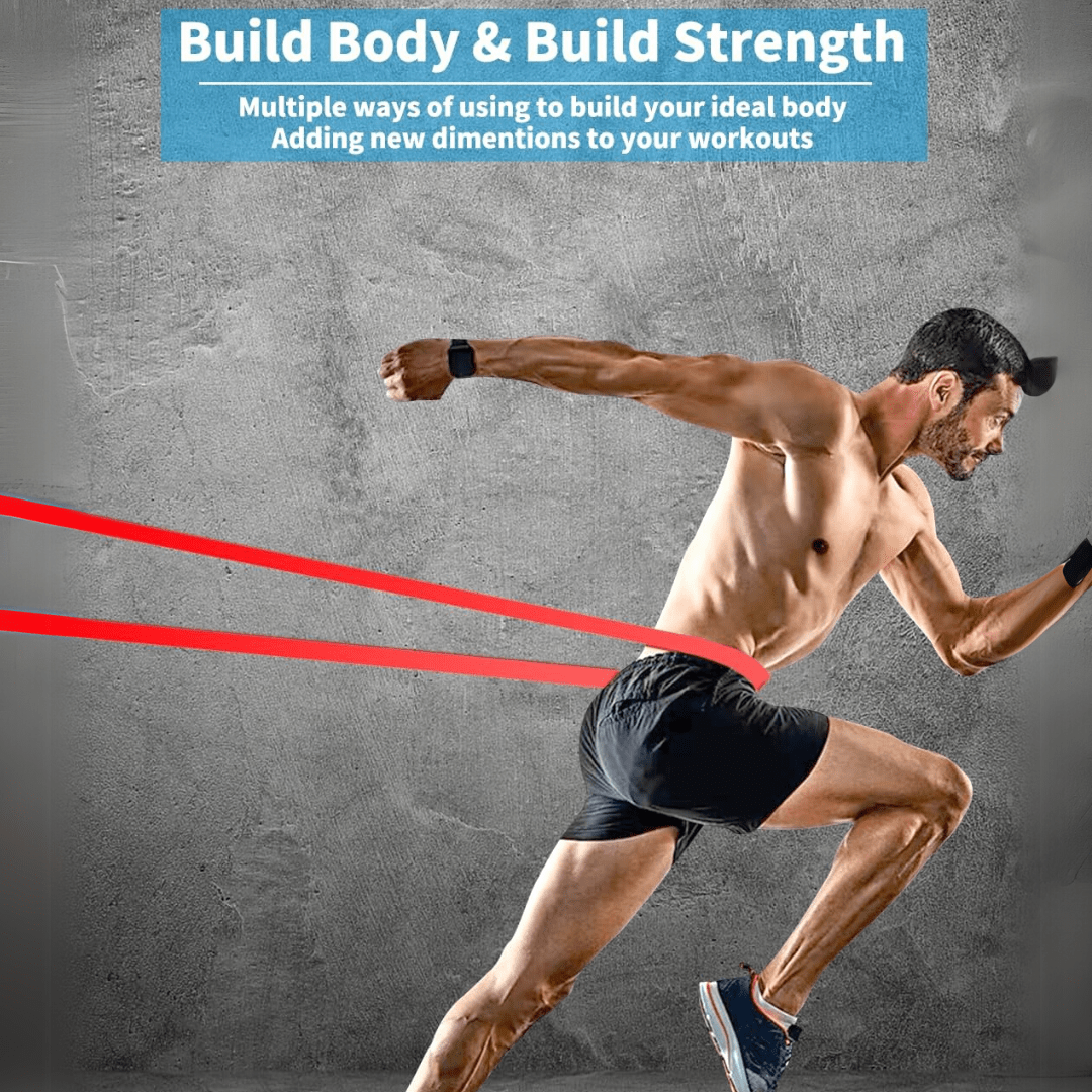 Norvo | Resistforce Pull-Up Assistance Bands – Motstandsett for Styrketrening, Dips og Kroppsvektøvelser