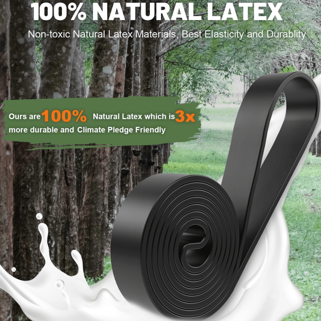 Norvo | Resistforce Pull-Up Assistance Bands – Motstandsett for Styrketrening, Dips og Kroppsvektøvelser