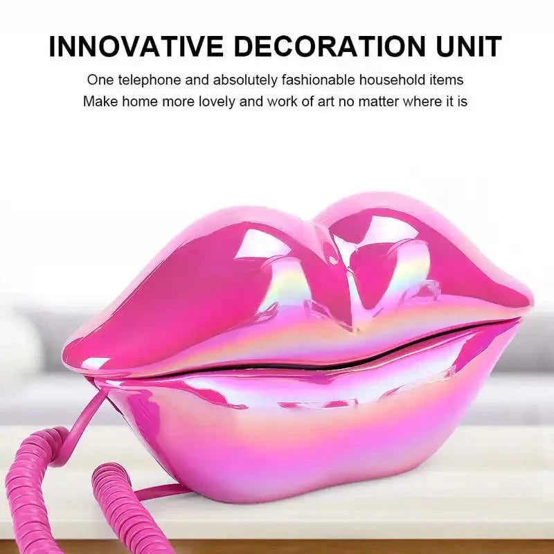 Skanto | Retro Lepetelefon: Flocked Sexy Telefon, unik hjemmeinnredningsgave