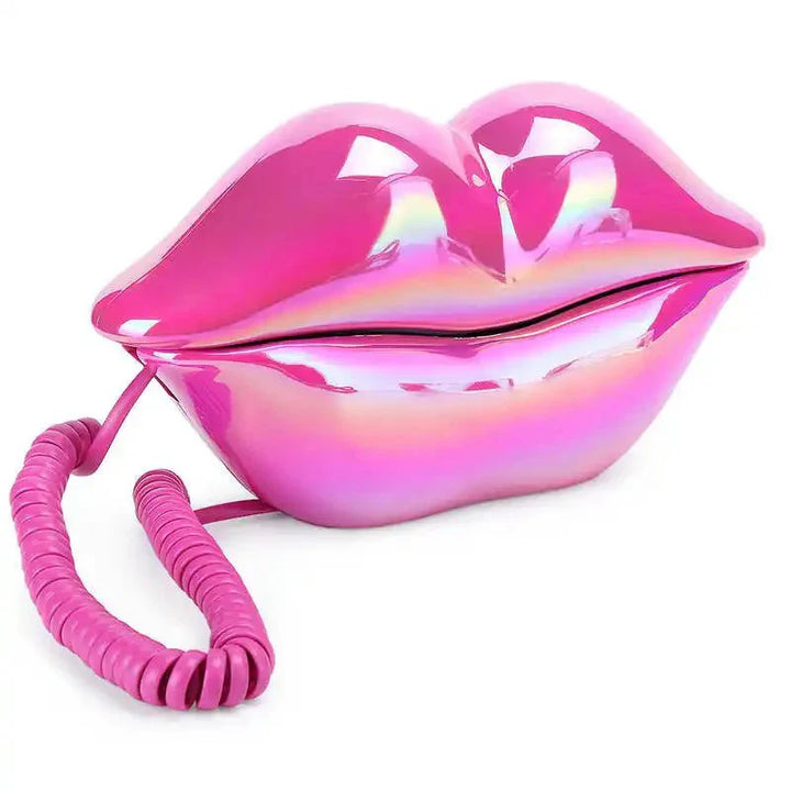 Skanto | Retro Lepetelefon: Flocked Sexy Telefon, unik hjemmeinnredningsgave