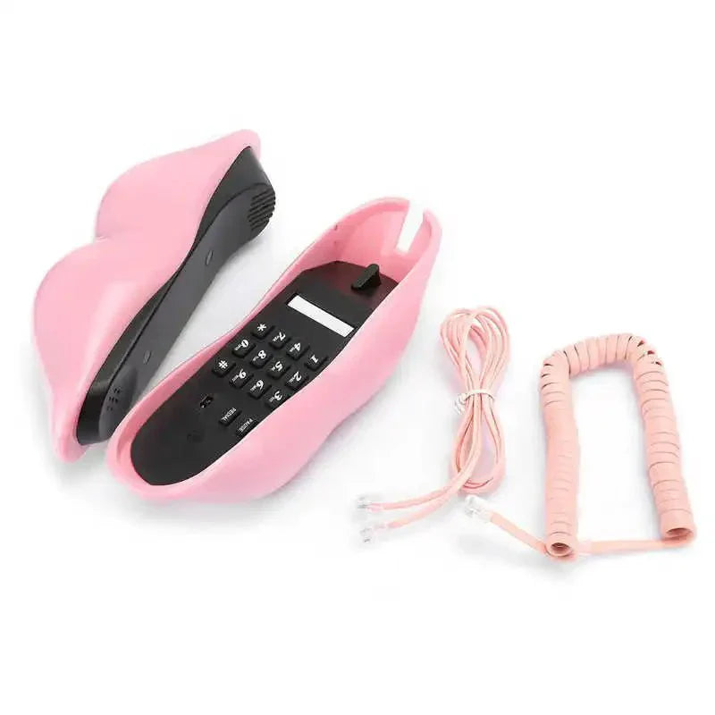 Skanto | Retro Lepetelefon: Flocked Sexy Telefon, unik hjemmeinnredningsgave