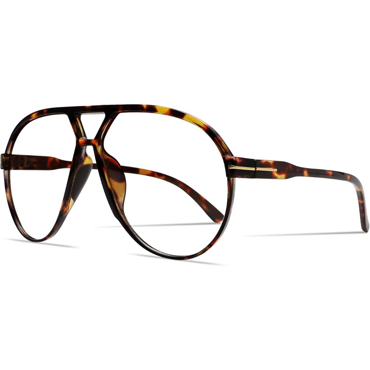 Aviator Oversize Solbriller Retro UV400 | Skanto