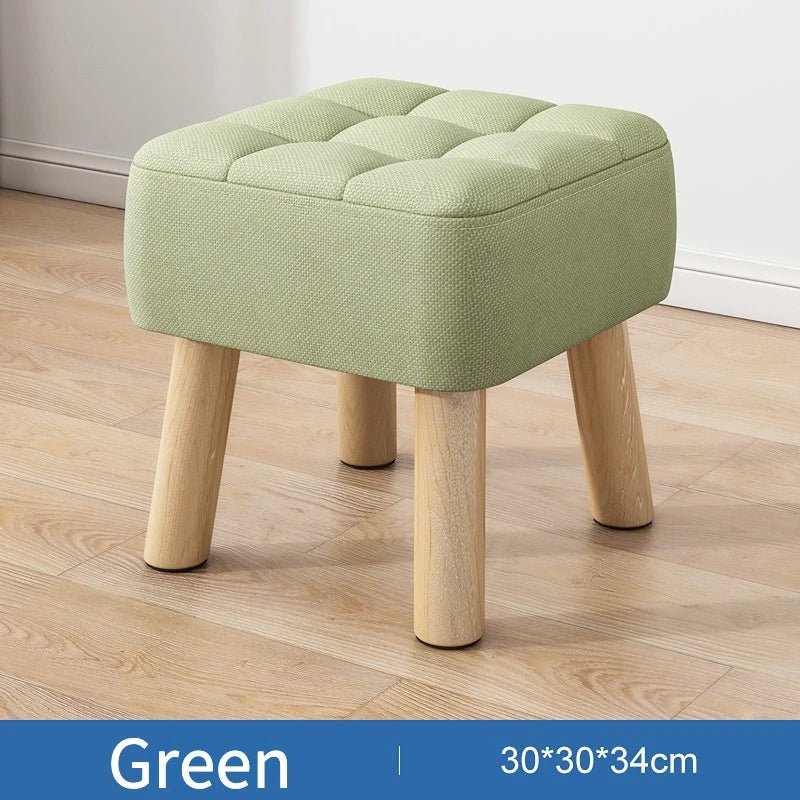 Skanto | Polstret ottoman pult i retro stil i pastellfarger