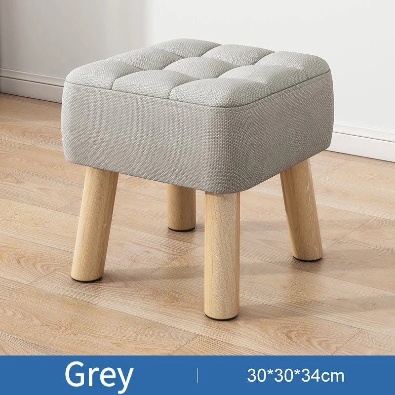 Skanto | Polstret ottoman pult i retro stil i pastellfarger