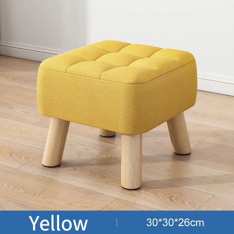 Skanto | Polstret ottoman pult i retro stil i pastellfarger