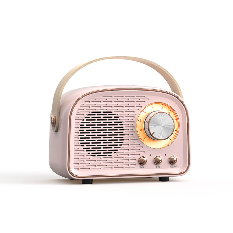Skanto | Bluetooth Høyttaler Retro Trådløs Bærbar Radio