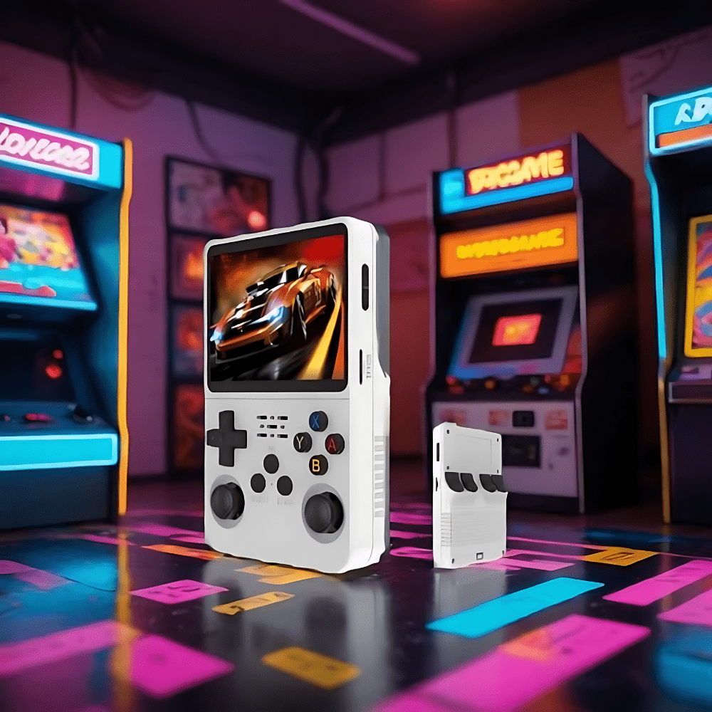 Skanto | RetroPlay Konsoll – Håndholdt spilleenhet med 10 000 spill