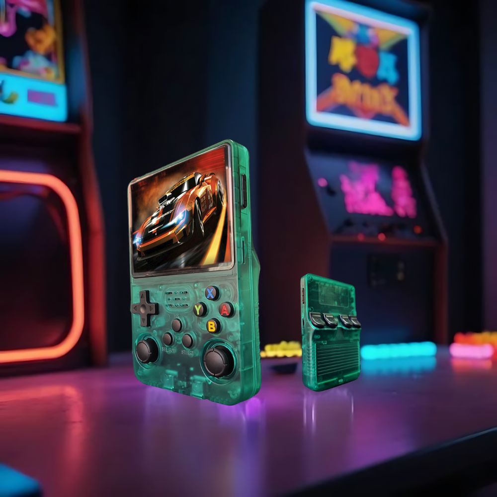 Skanto | RetroPlay Konsoll – Håndholdt spilleenhet med 10 000 spill