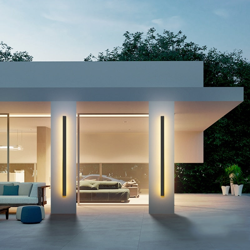 Skanto | Utendørs Vegglampe Aluminium Moderne LED Vegglampe