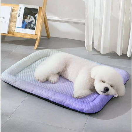 Skanto | Ice Silk Cooling Pet Bed for Dogs & Cats – Sommer Komfort Rede