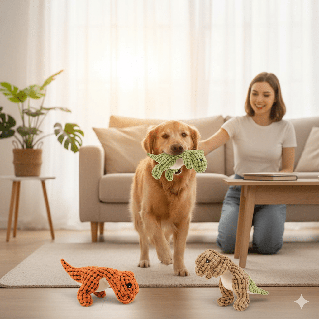 Norvo | Rexxy Hundelekifer - Indistruktibel Dino Kjøttben for Kraftige Kjever