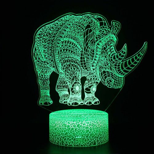 Skanto | 3D Lampe Nesehorn Majestet
