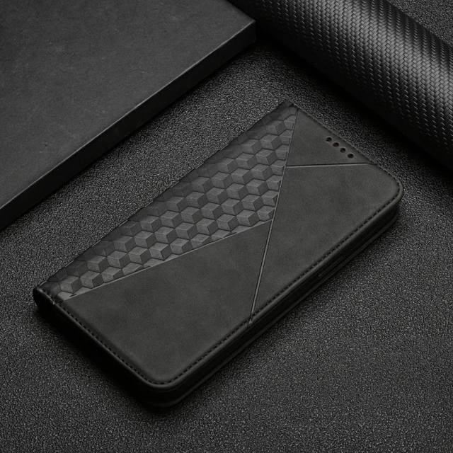 Skanto | Rombe mønster lommebokdeksel for Samsung Galaxy S21/S20