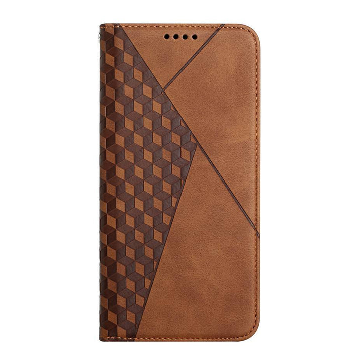 Skanto | Rombe mønster lommebokdeksel for Samsung Galaxy S21/S20