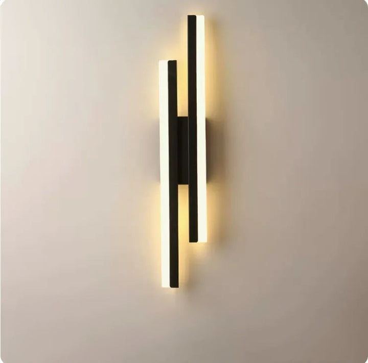 Moderne LED Vegglampe med Enkelt Design, Minimalistisk Vegglampe for Gang & Stue