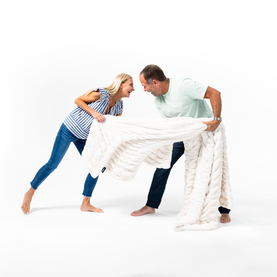 Faux Fur Blanket Ripple | Skanto