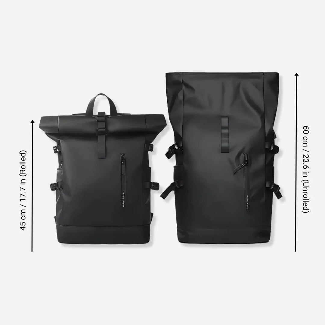Rolltop Ryggsekk | Slank og funksjonell | Skanto