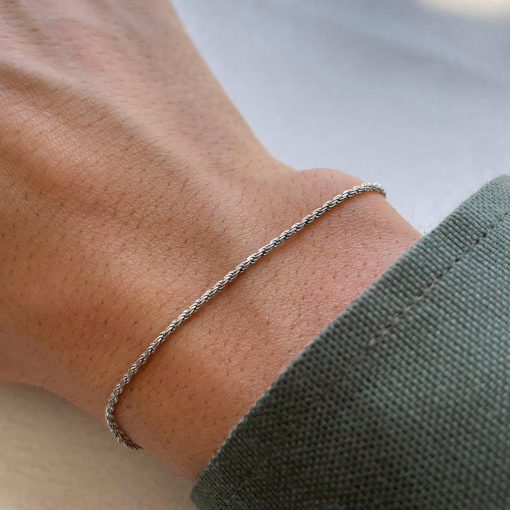 Skanto | Romantisk Tau Kjede Par Armbånd Sett