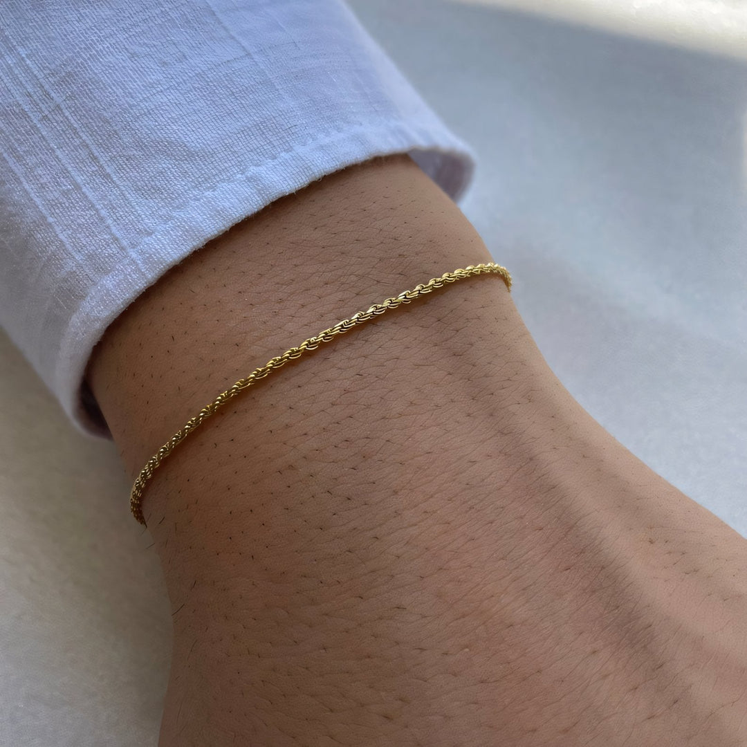 Skanto | Romantisk Tau Kjede Par Armbånd Sett