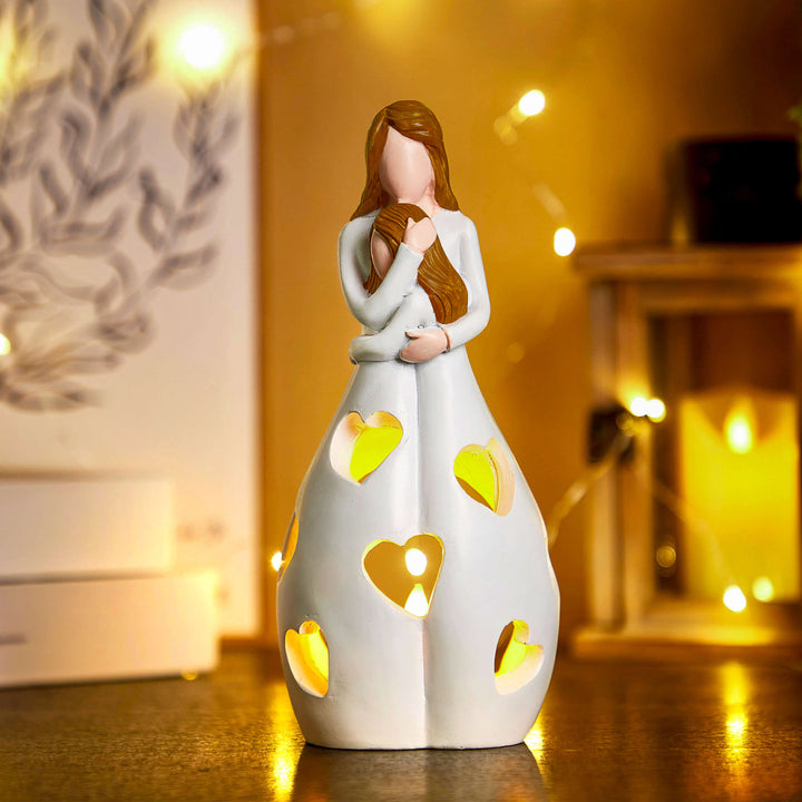 Skanto | Bordlampe Romantisk Harpiks Varm Hjerte Lys