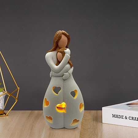 Skanto | Bordlampe Romantisk Harpiks Varm Hjerte Lys