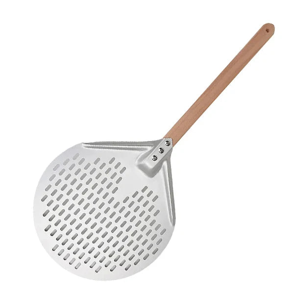 Rund Pizza Vending Spade Pizza Paddle med Trehåndtak Pizza Spade | Skanto