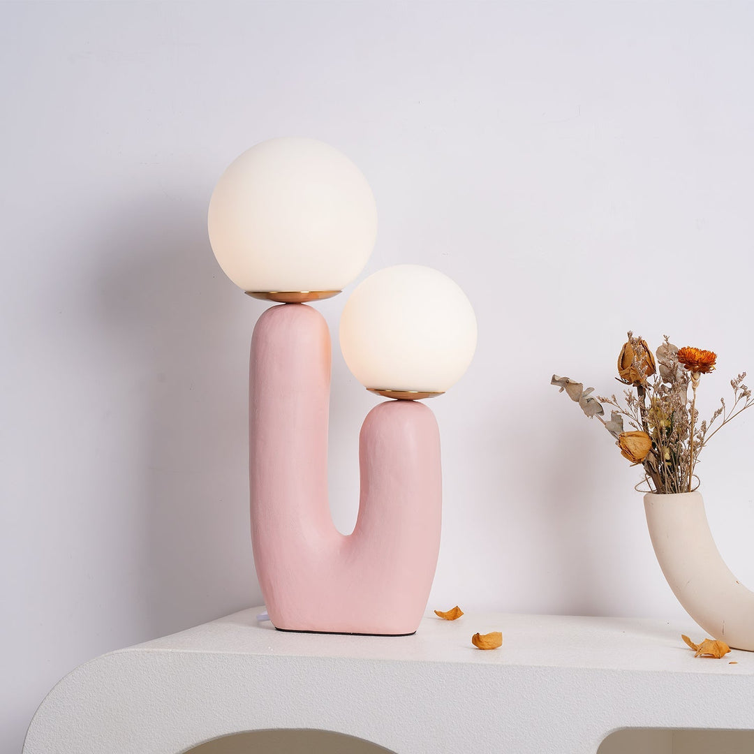 Skanto | Moderne Stil Bordlampe med Naturlig Akcent