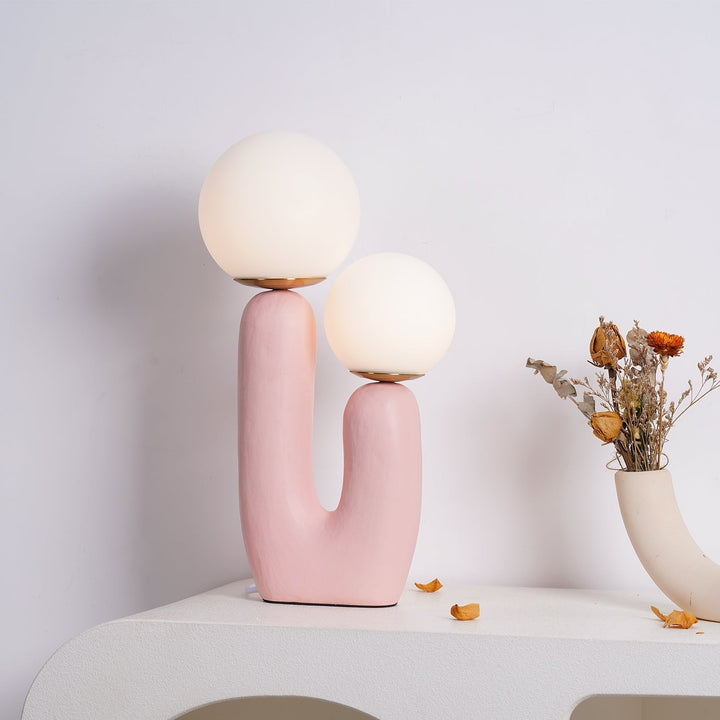 Skanto | Moderne Stil Bordlampe med Naturlig Akcent