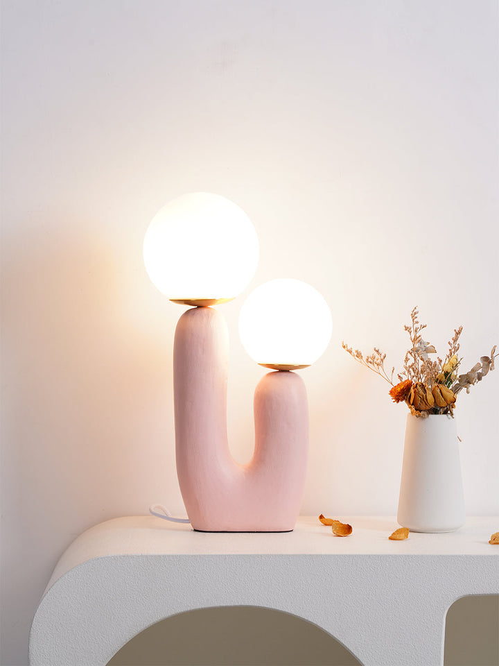 Skanto | Moderne Stil Bordlampe med Naturlig Akcent