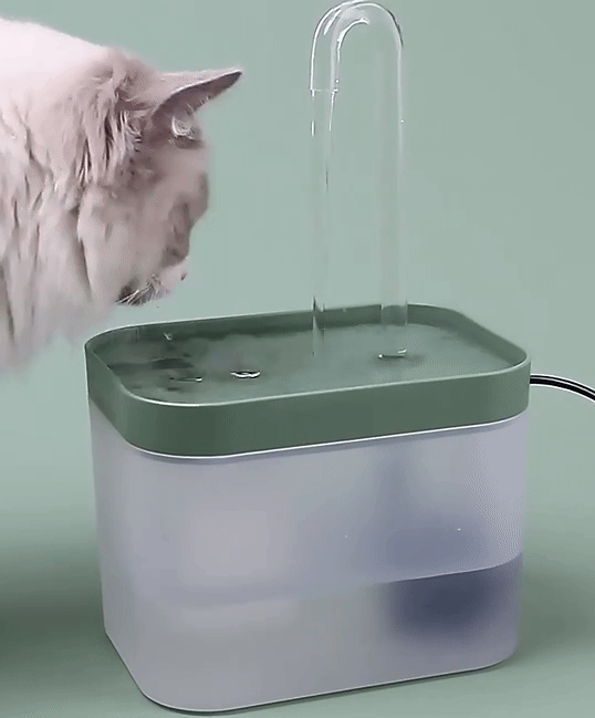 Norvo | Ultra-stille kjæledyrvannfontene med intelligent filtrering - 1,5 l rustfritt stål