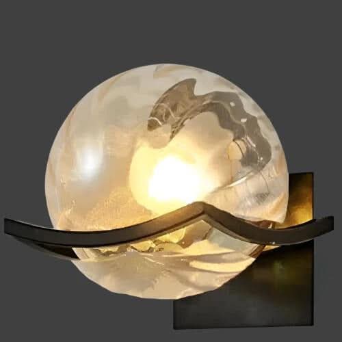 Skanto | Moderne LED Vegglampe med Glasspanel