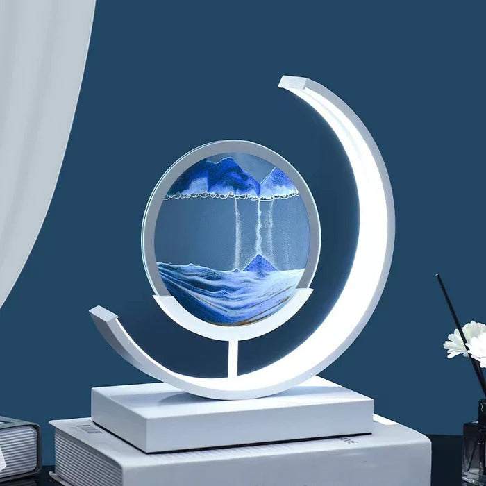 Skanto | 3D Sand Shell Table Lamp - Abyss