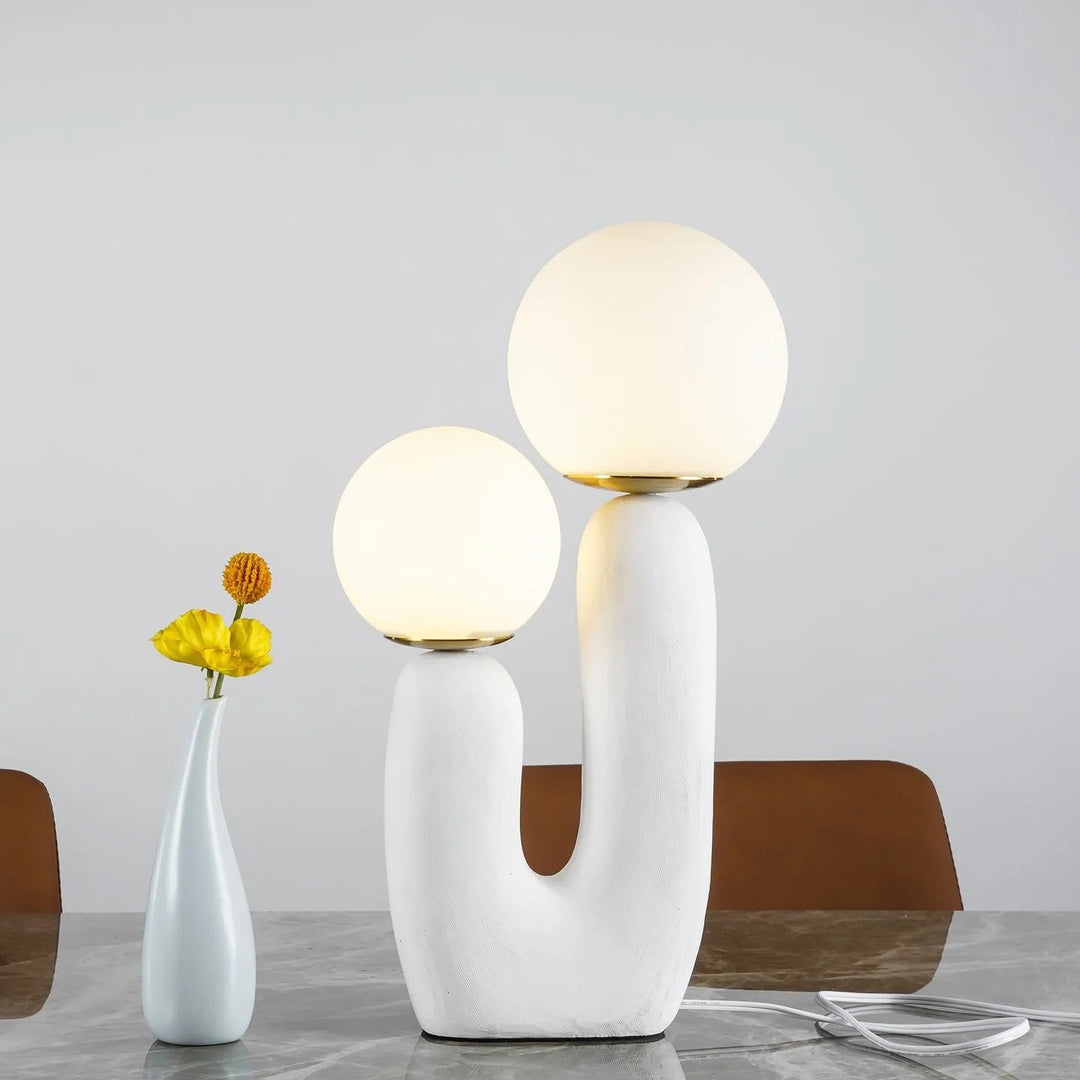 Skanto | Moderne Stil Bordlampe med Naturlig Akcent